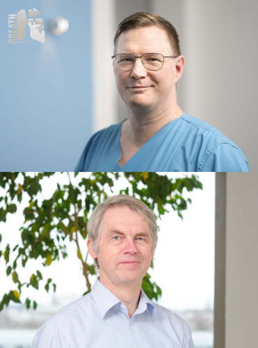 Die BREATH Wissenschaftler Prof. Dr. Felix C. Ringshausen (Leiter der Mukoviszidose- und Bronchiektasen-Ambulanz, MHH) und Prof. Dr. Dr. Burkhard Tümmler (emeritierter Professor in der Klinik für pädiatrische Pneumologie, Allergologie und Neonatologie der MHH)