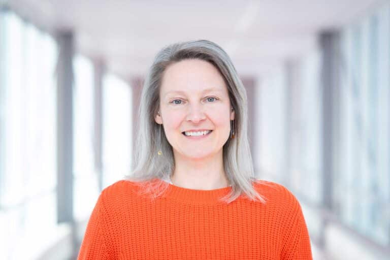 Portrait der Mitarbeiterin Inga Kwapnieska